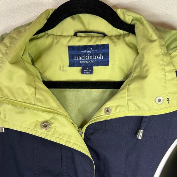 Mackintosh New England Women's Blue Lightweight Spring Jacket - Pre-owned Small - Picture 5 of 12
